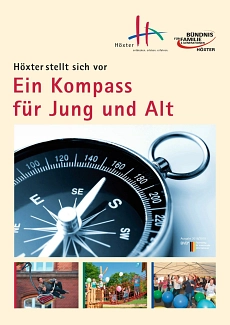 Titelseite der Broschüre Höxter stellt sich vor Ein Kompass für Jung und Alt © Stadt Höxter