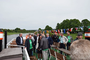 Impressionen des Besuches der Bewertungskommission in Höxter am 02.05.2018.